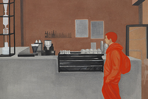 조은주, Empty Space, 2012, 장지에 채색, 112x146cm
